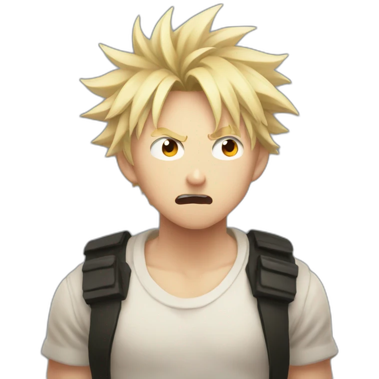 bakugo angry emoji