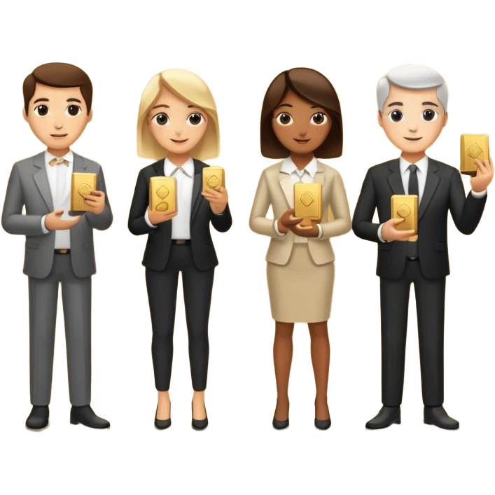 Digital luxury banking emoji