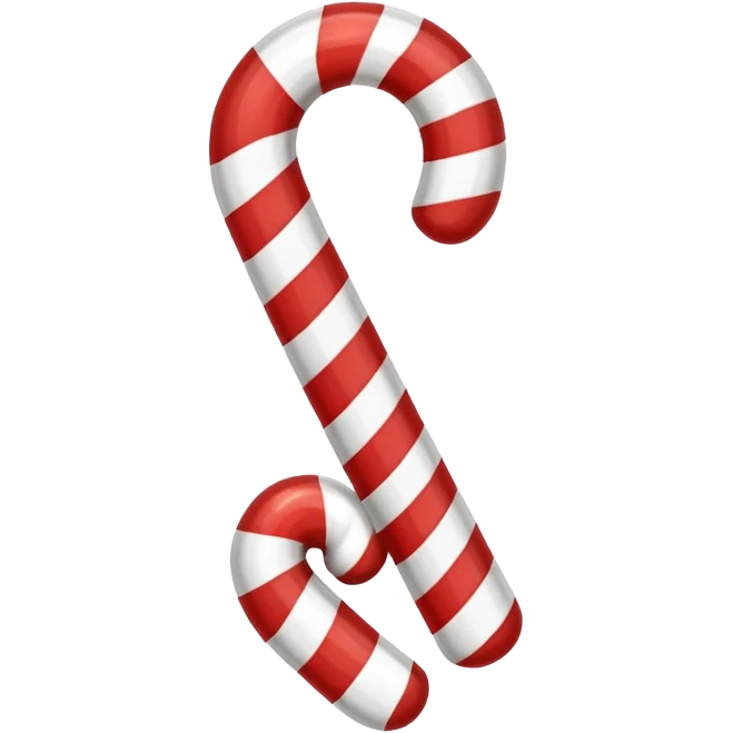 candy cane emoji
