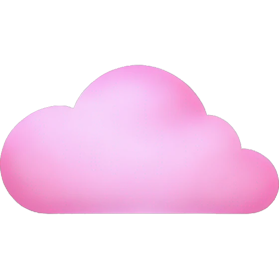 a cd with pink clouds in it emoji