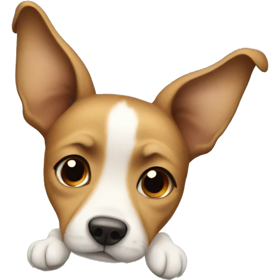 dog upside down emoji