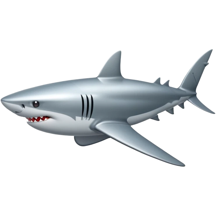 Shark in plane  emoji