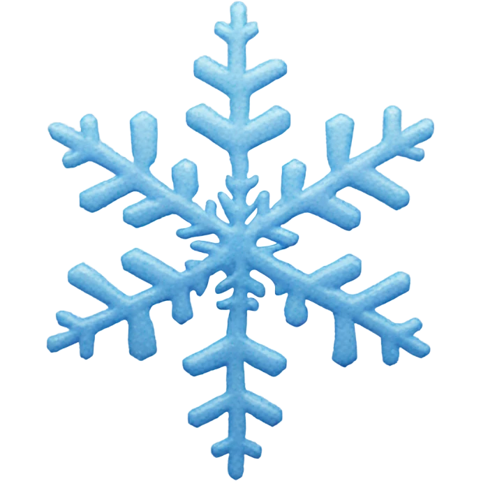 snowflake emoji