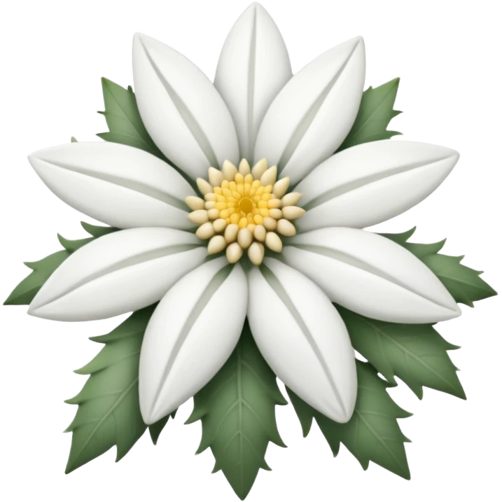 edelweiss realista emoji