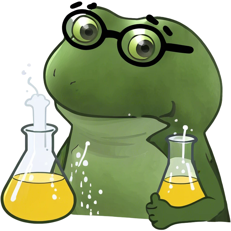 Batman experimenting in a lab emoji
