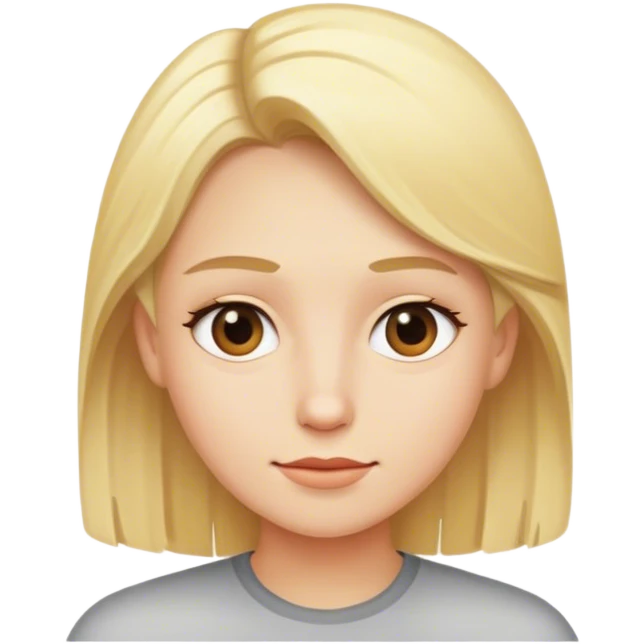 Blonde emoji