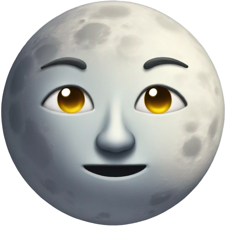 moon face emoji