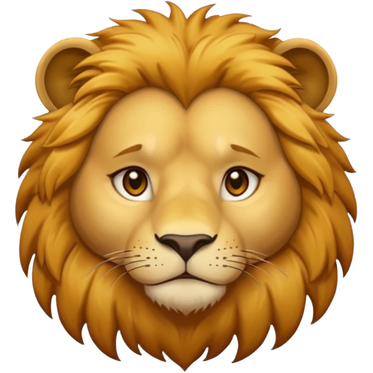 sad Lion emoji