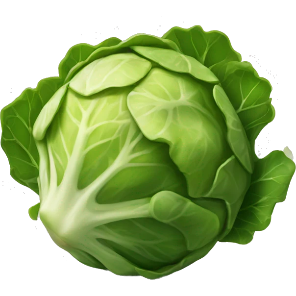 one brussel sprout high detail emoji