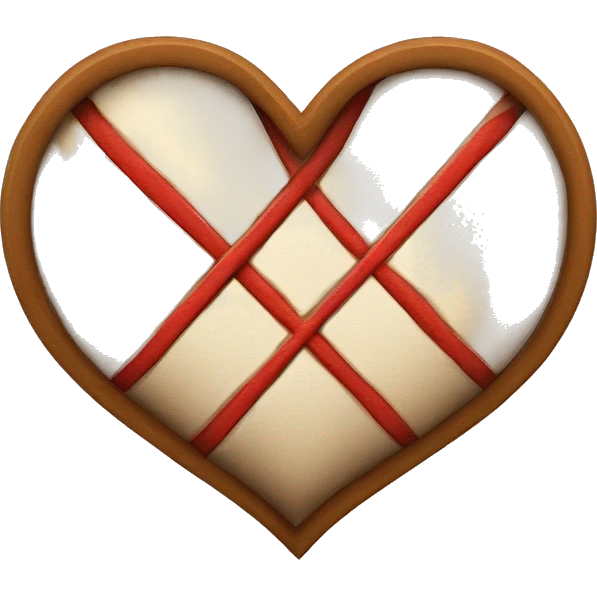 crossed out heart emoji