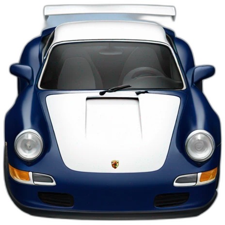 porsche navy blue emoji
