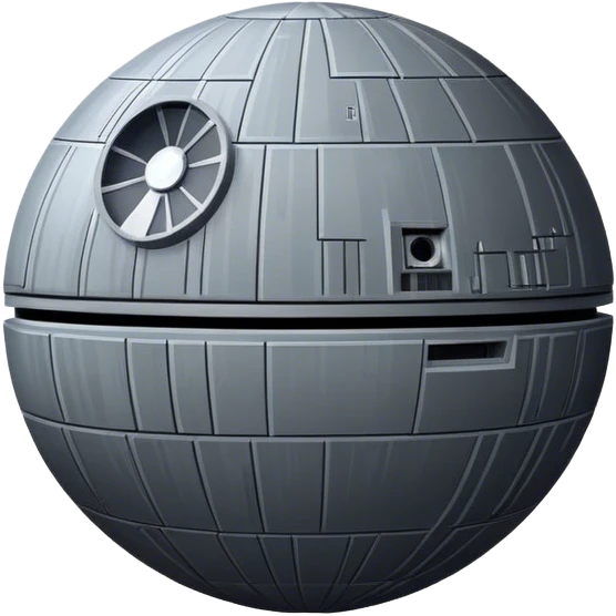 Death Star emoji emoji