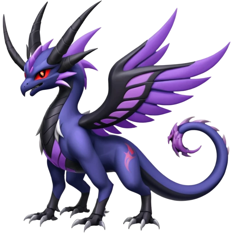 Yveltal-Nargacuga-Lunala-Vikavolt-fusion emoji