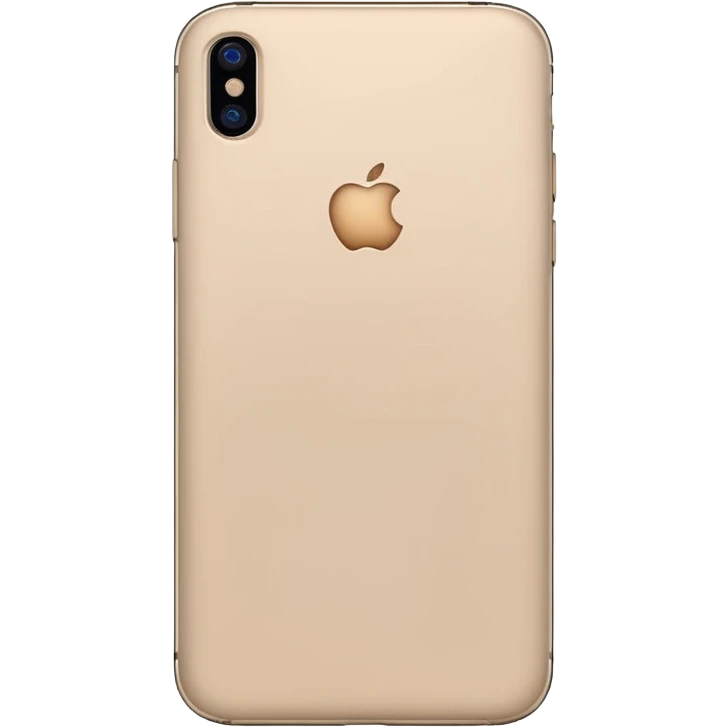 Beige iPhone emoji