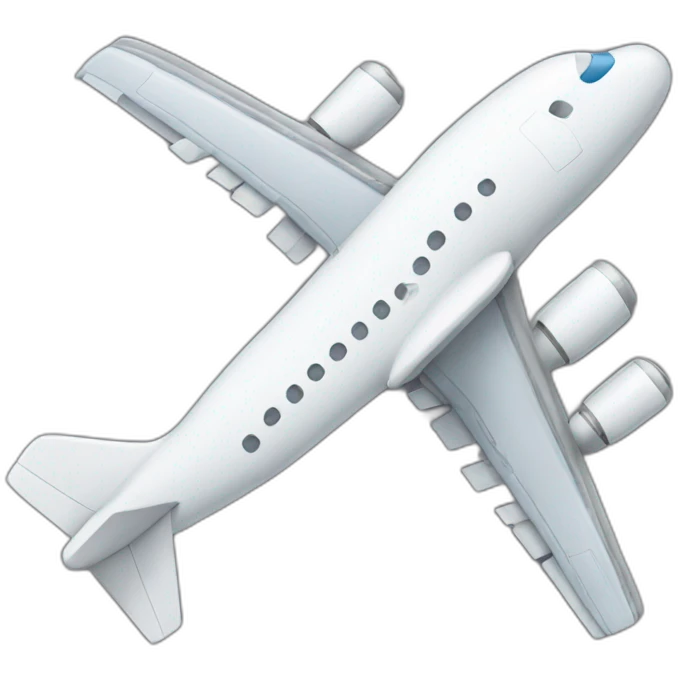 Airplane with clothes  emoji