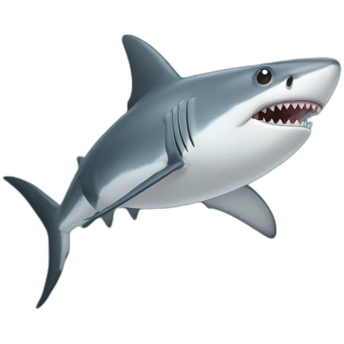 Requin chat emoji