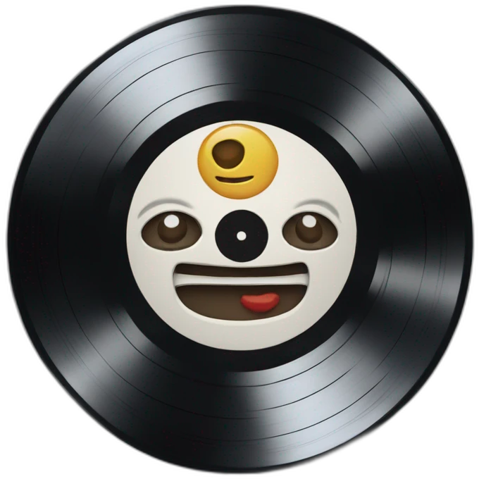 Vinil record  emoji