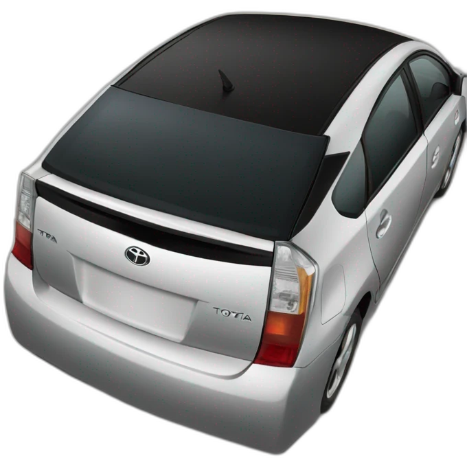black-toyota-prius-2008 emoji