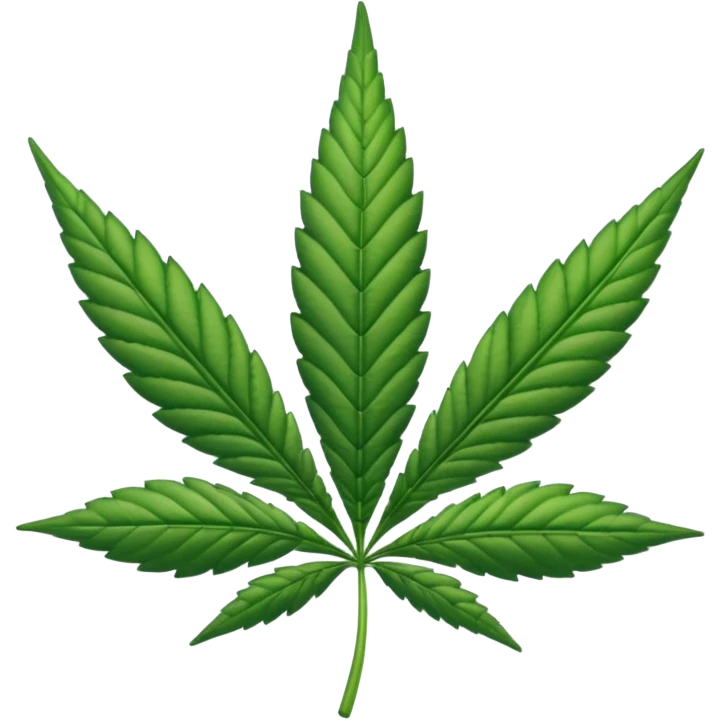 Esticker cannabi emoji