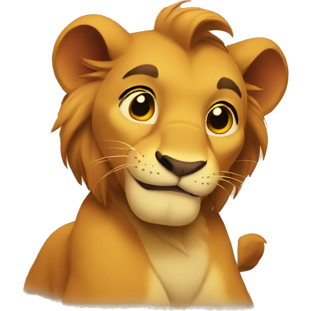 Simba emoji