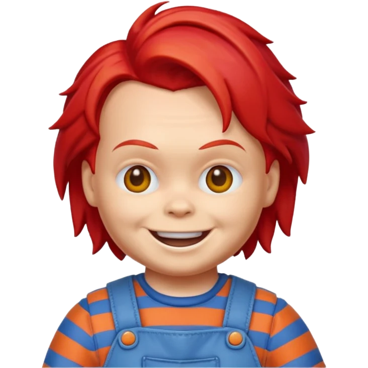 Un emojin de chuky emoji