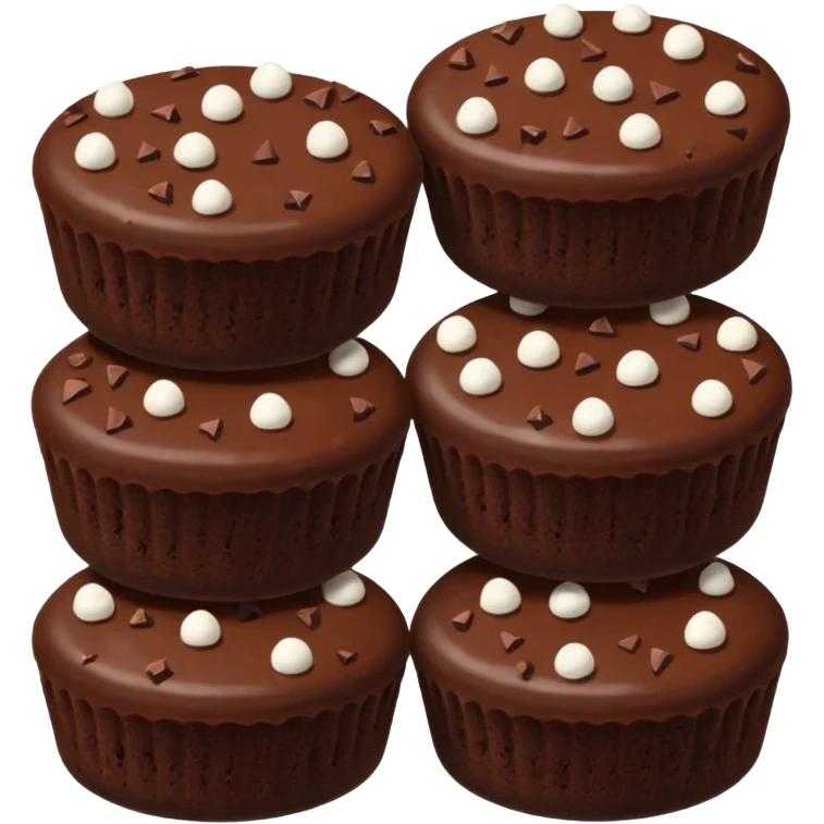 Triple Chocolate Brownie Bites emoji