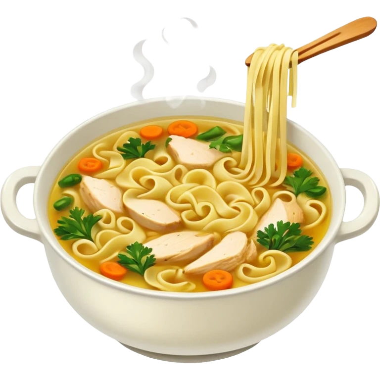 chicken noodles emoji