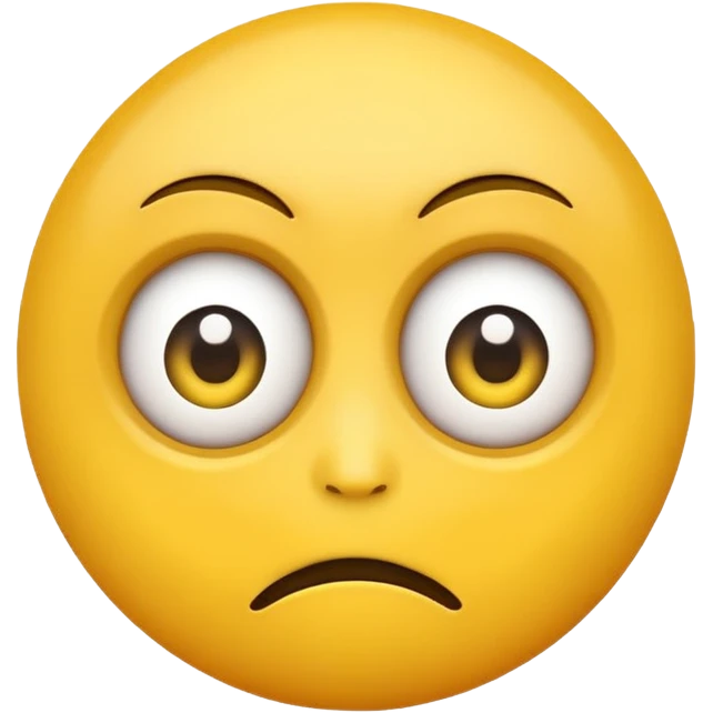 Scary emoji face emoji