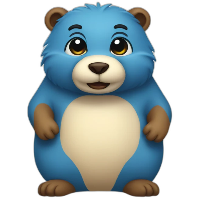 blue gopher emoji
