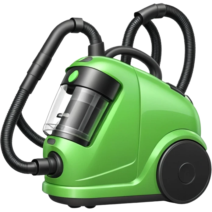green vacuum cleaner emoji