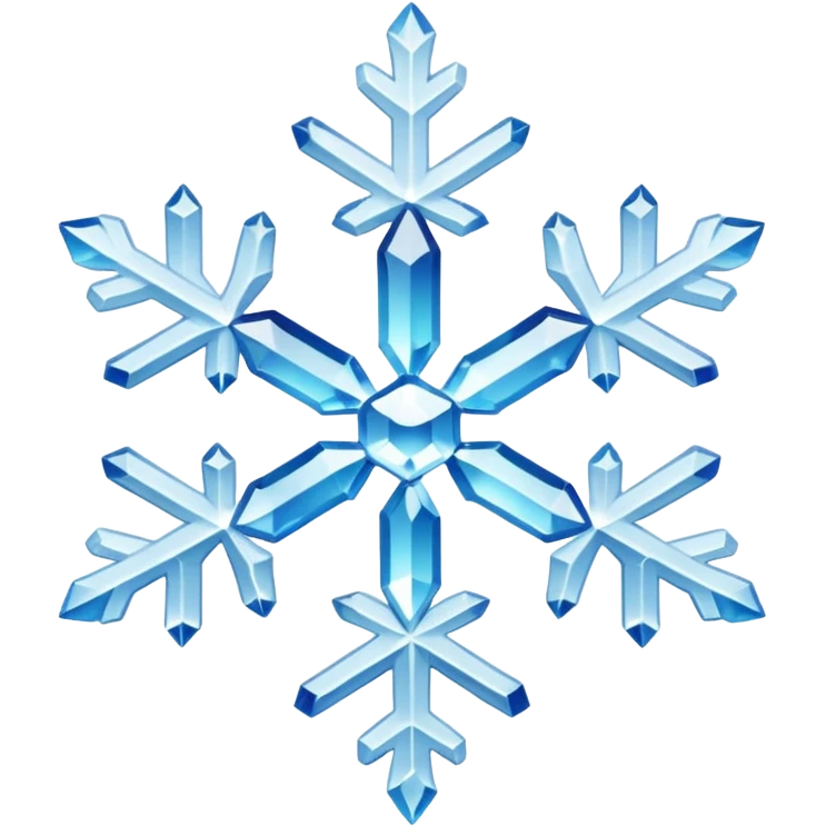 give me a aesthetic snow flake emoji