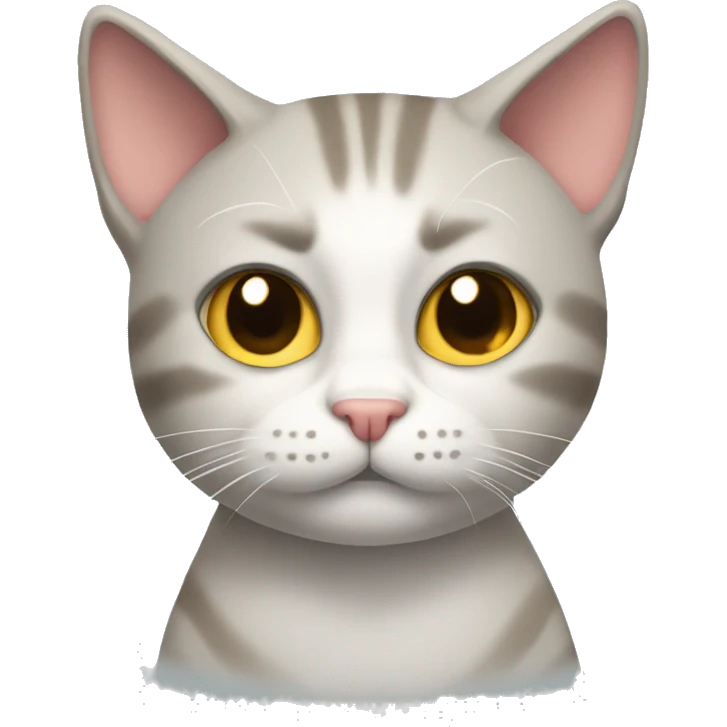 Gato con la boca abierta emoji