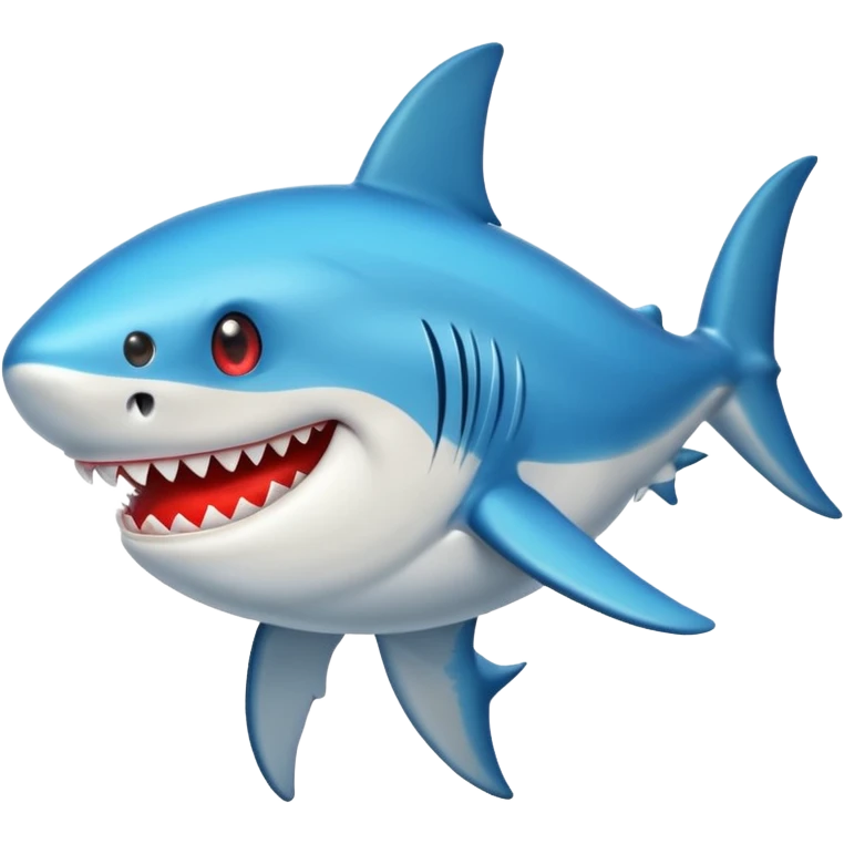 Tiburón con ojos de corazon emoji