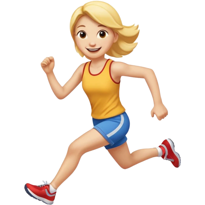 Winnie running  emoji