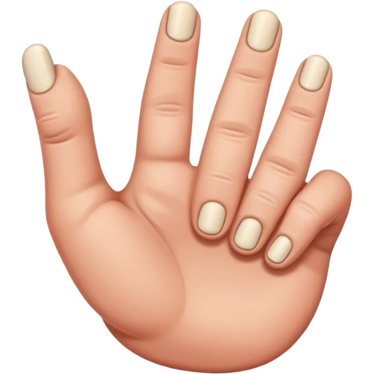 Rock out fingers emoji