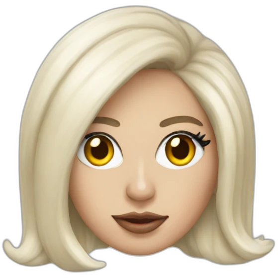 Lady Gaga halloween costume emoji