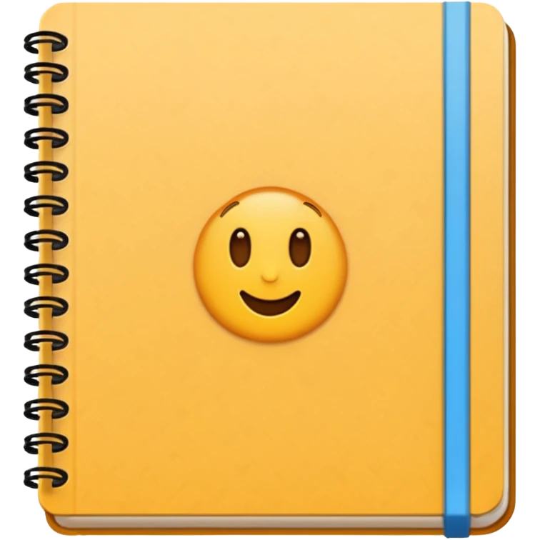 patterned notebook emoji