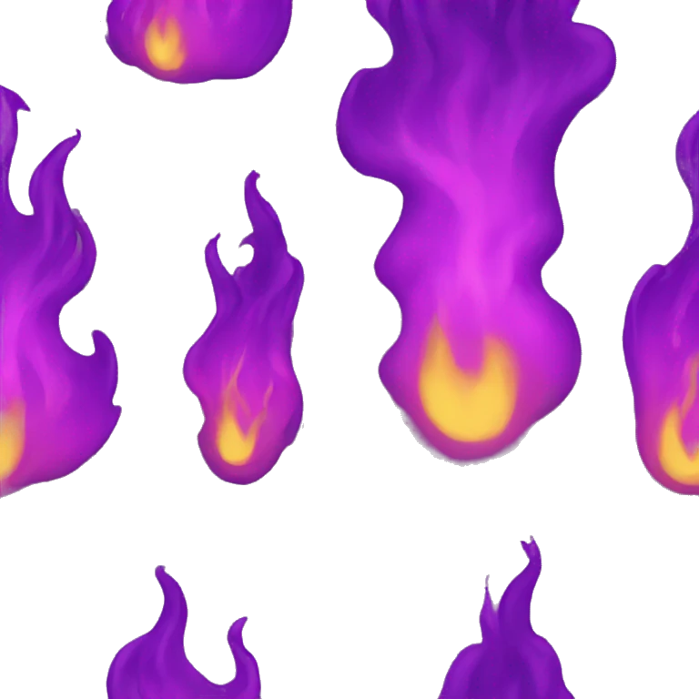 purple fire emoji