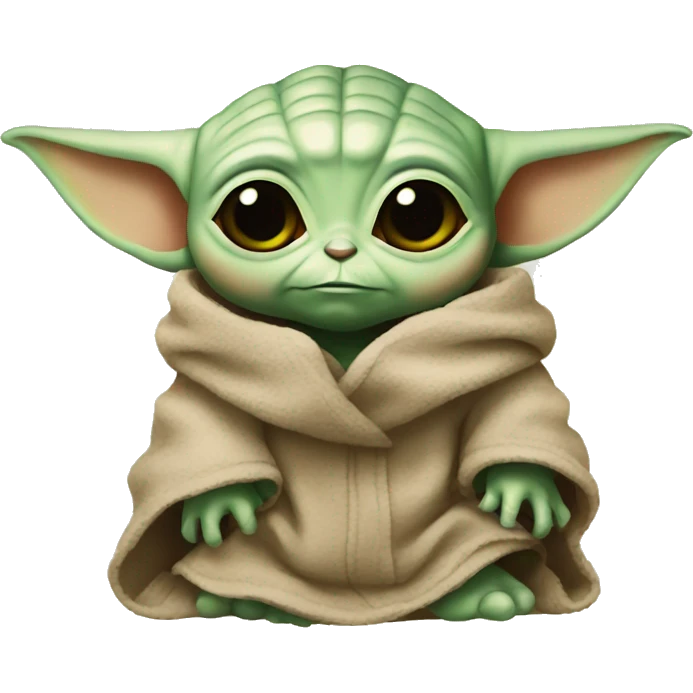  Sadly Baby yoda  emoji