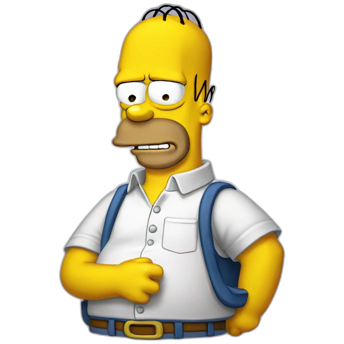 Homer simpsons emoji