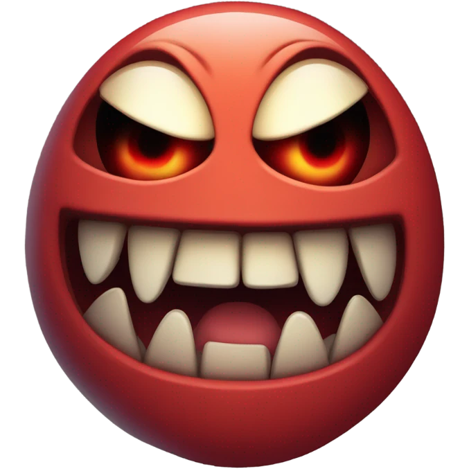Emoji that is evil and scary  emoji