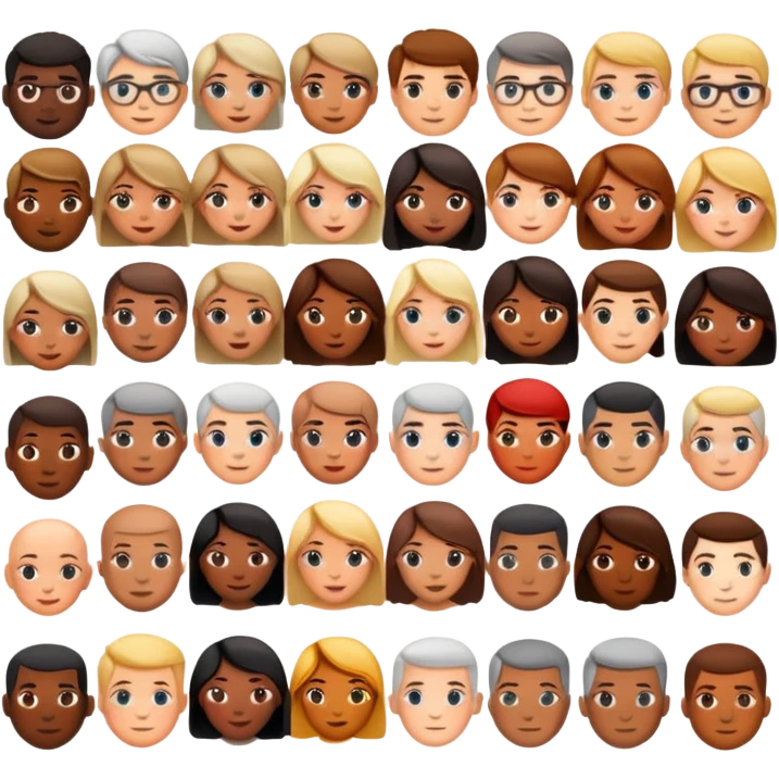 Seven hundred people emoji