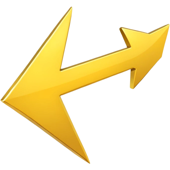 A yellow (#EBAA3C) arrow pointing to the right emoji