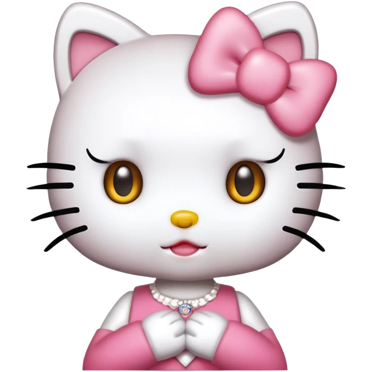 Hello kitty emoji