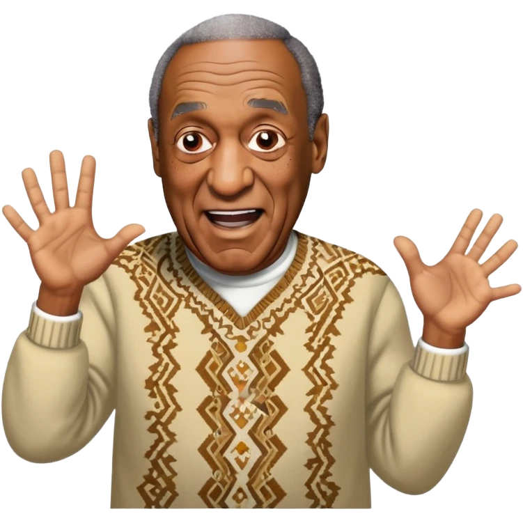 bill cosby hitting the quan emoji