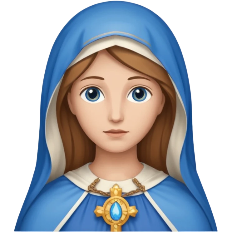 Our lady coredemptorix, holy Mary emoji