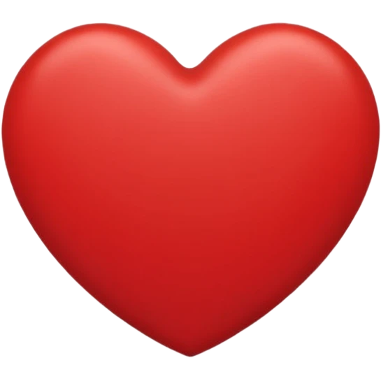 Cœur pas remplie à l’intérieur  emoji