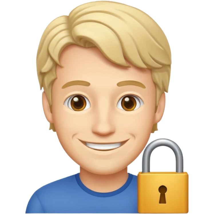 white man with locks emoji