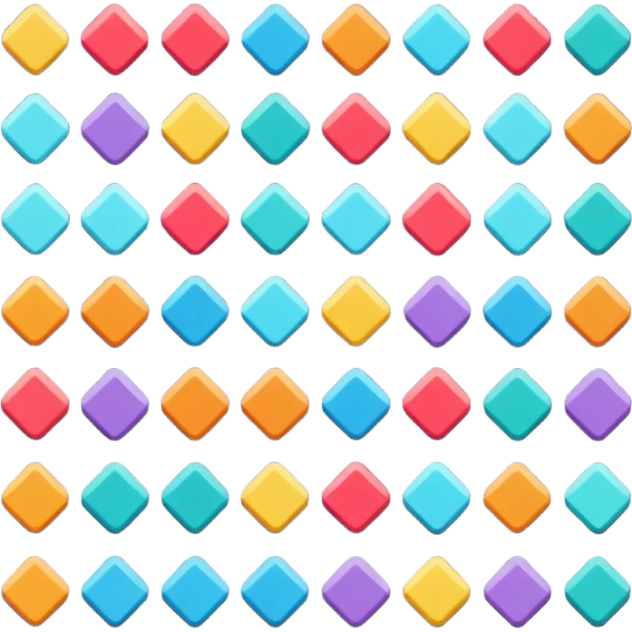 Flat design style game emoji