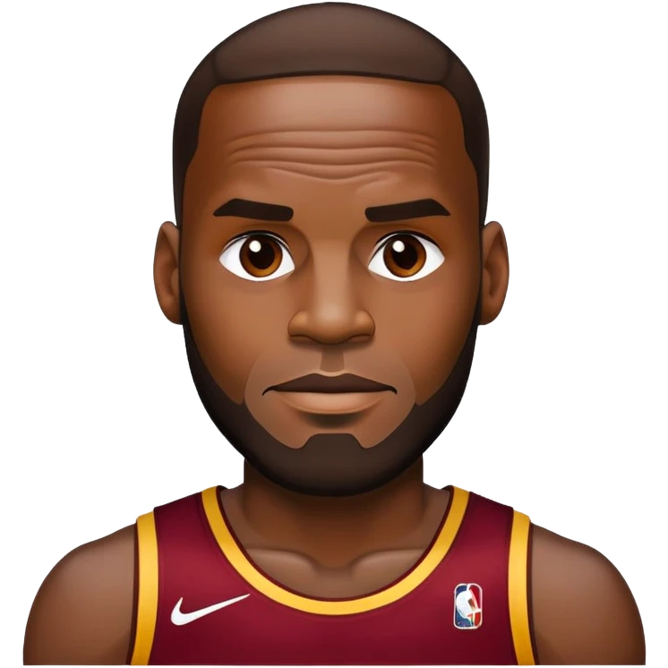 James LeBron face emoji